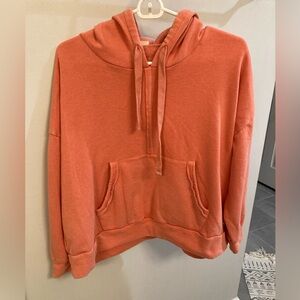 Free people Movement hoodie Peach color soft size large
